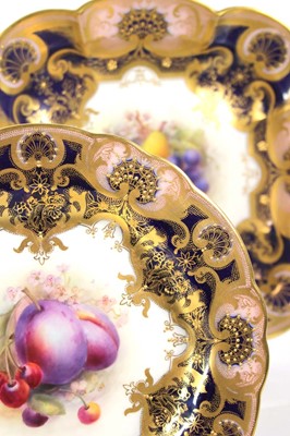 Lot 208 - An early 20th century Royal Worcester part...