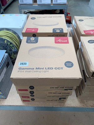 Lot 2835 - 10 Ansell Ganna mini LED CCT wall/ceiling lights