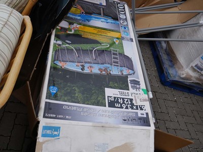 Lot 3005 - Disassembled 6.1x3.6m Platinum Power Steel...