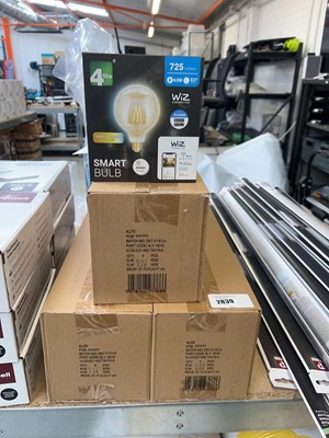 Lot 2839 - 3 boxes containing 12 Wiz 4 Lite bulbs