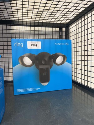 Lot 2846 - Ring Hardwired Floodlight Cam Plus, boxed