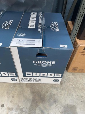 Lot 2854 - Grohe all inclusive bathroom design set, boxed