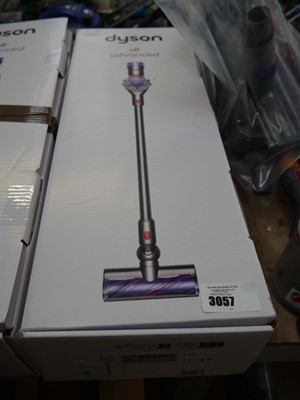Lot 3057 - Boxed Dyson V8 Advanced cordless stick vacuum...