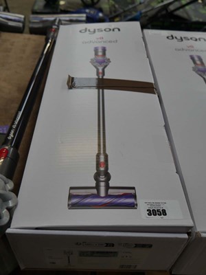 Lot 3058 - Boxed Dyson V8 Advanced cordless stick vacuum...