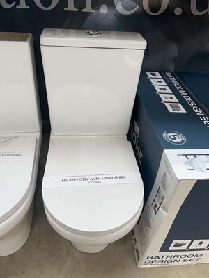 Lot 2856 - Tavistock white ceramic WC, complete with bowl,...