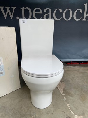 Lot 2858 - Tavistock white ceramic WC, complete with bowl,...