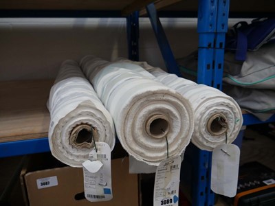 Lot 3089 - 3 rolls of Laura Ashley material