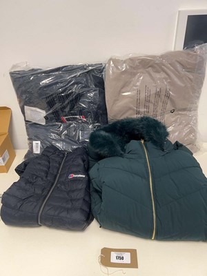 Lot 1750 - A DKNY women's navy coat size M, A DKNY...