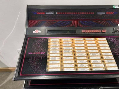 Lot 2073 - Rock-ola 459 juke box with approx. 50 45rpm...