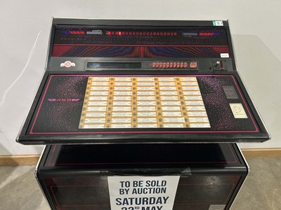 Lot 2073 - Rock-ola 459 juke box with approx. 50 45rpm...