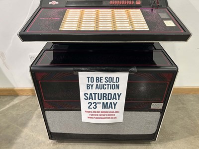 Lot 2073 - Rock-ola 459 juke box with approx. 50 45rpm...