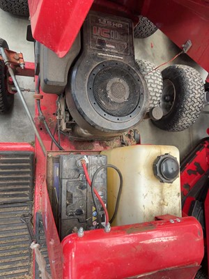 Lot Westwood S1300 petrol ride-on lawnmower plus...