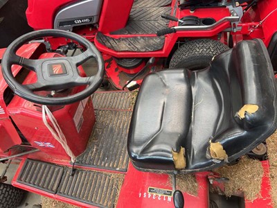 Lot Westwood S1300 petrol ride-on lawnmower plus...