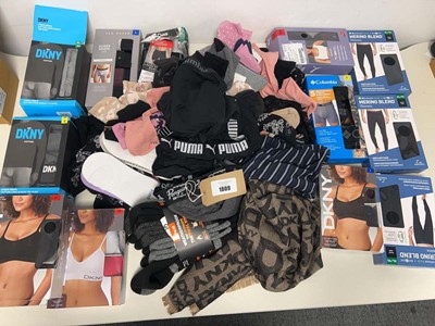 Lot 1809 - Mixed lot of mens and womens underwear, socks,...