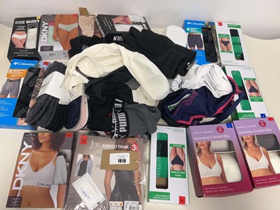 Lot 1810 - Mixed lot of mens and womens underwear, socks,...