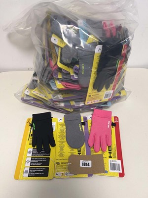 Lot 1814 - A bag containing a large qty of kids mittens...