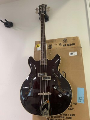 Lot Guild Starfire four string bass guitar with box
