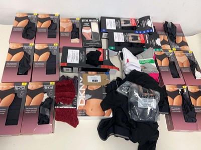 Lot 1830 - Mixed lot of mens and womens underwear to...