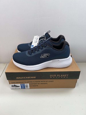 Lot 1847 - Boxed pair of Skechers sketch lite 'our planet'...