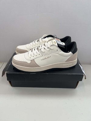 Lot 1849 - Boxed pair of Replay trainers size UK 10