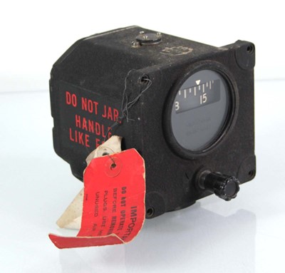 Lot 128 - An RAF directional gyro indicator Mark IB,...