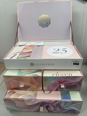 Lot 1868 - Glossy Box beauty advent calender
