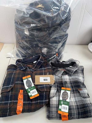 Lot 1872 - Approx. 10 mens Orvis shirt jackets