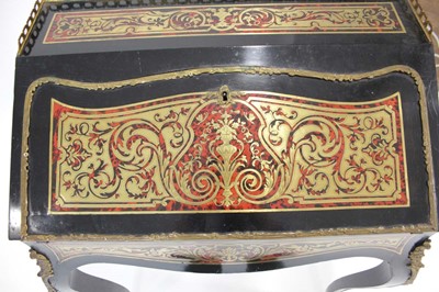 Lot 7 - A 19th century ebonised, gilt metal mounted...