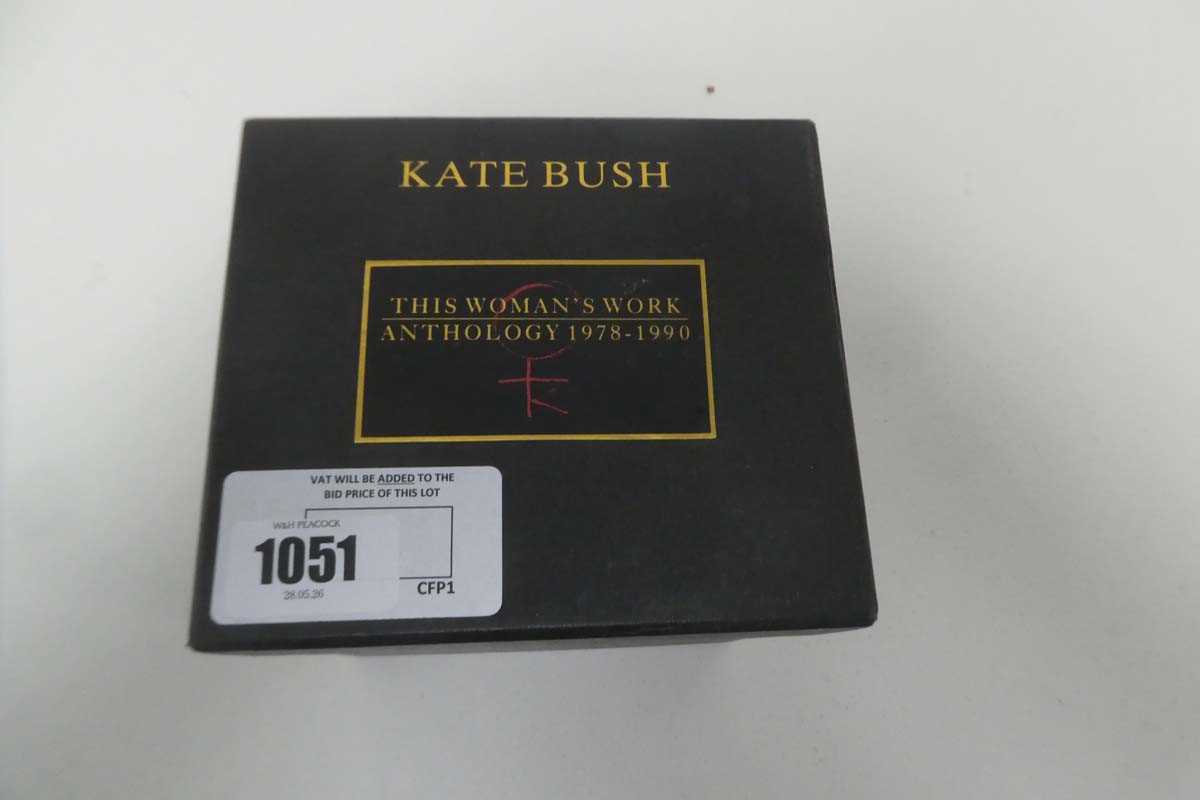Lot 1051 - Kate Bush, This Woman's Work 8 CD anthology...