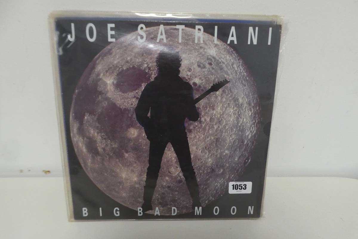 Lot 1053 - 6 Joe Satriani albums and 12" singles incl....