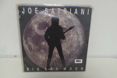 Lot 1053 - 6 Joe Satriani albums and 12" singles incl....