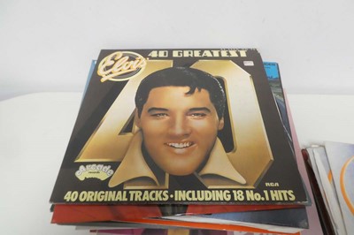 Lot 1056 - Quantity of Elvis Presley 7" singles and vinyl...