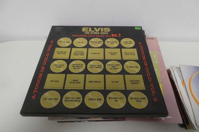 Lot 1056 - Quantity of Elvis Presley 7" singles and vinyl...