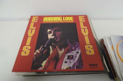 Lot 1056 - Quantity of Elvis Presley 7" singles and vinyl...