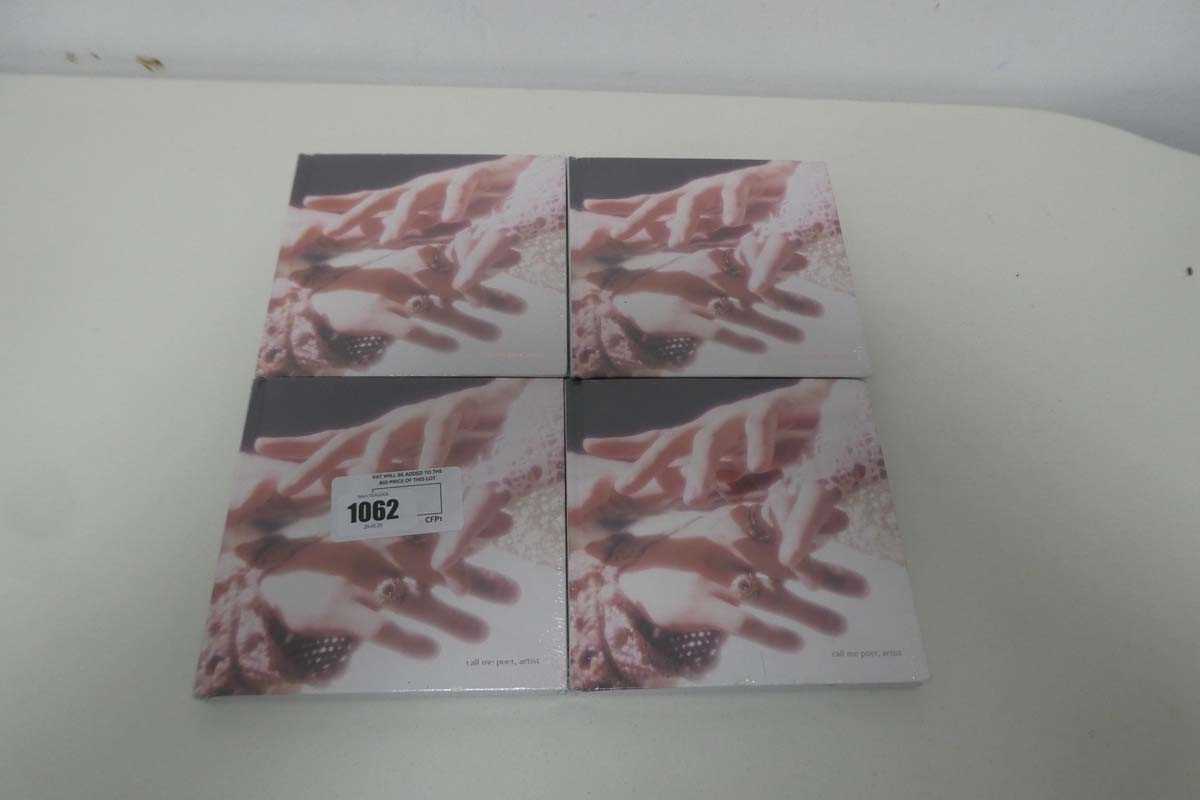 Lot 1062 - 4 sealed copies of the single Poet/ Artist by...