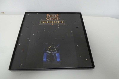 Lot 1063 - Philip Glass, Akhnaten ltd. ed. 3 vinyl...