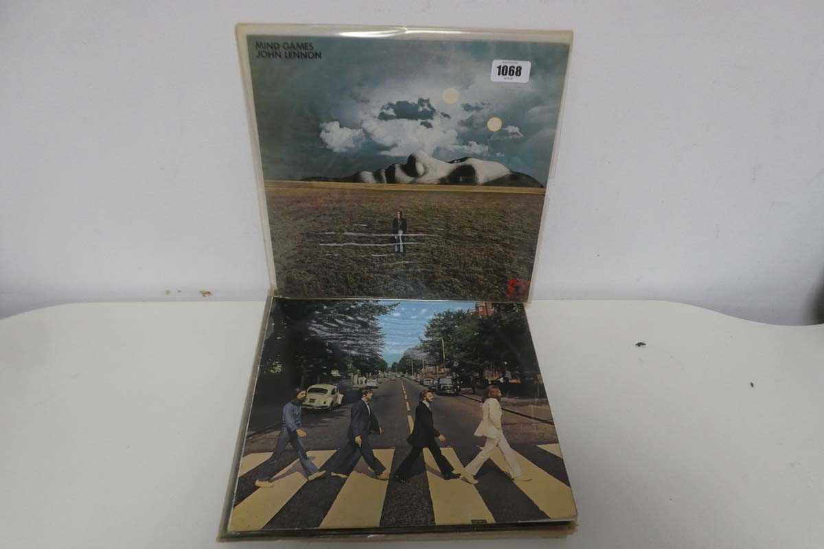 Lot 1068 - 8 Beatles and related albums incl. Abbey Road,...
