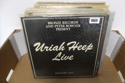 Lot 1069 - Quantity of vinyl albums incl. Uriah Heep, Bad...