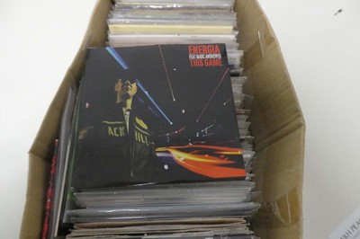 Lot 1071 - Box of promotional CD albums and singles incl....