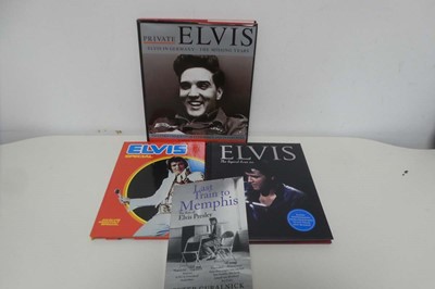 Lot 1074 - Large collection of Elvis Presley memorabilia...