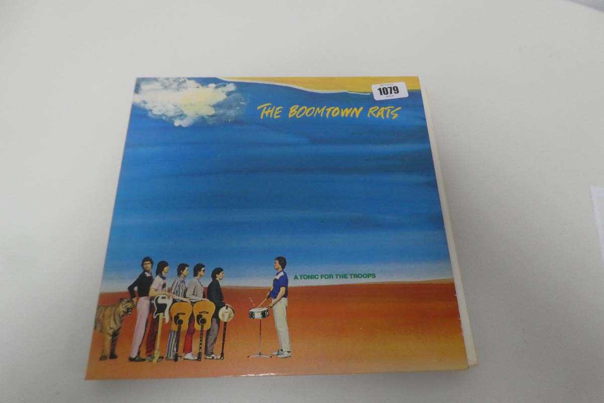 Lot 1079 - Selection of 5 vinyl LPs incl. Boom Town Rats,...