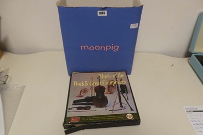 Lot 1083 - Box of vinyl albums incl. mainly classical and...