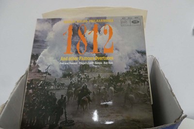 Lot 1083 - Box of vinyl albums incl. mainly classical and...