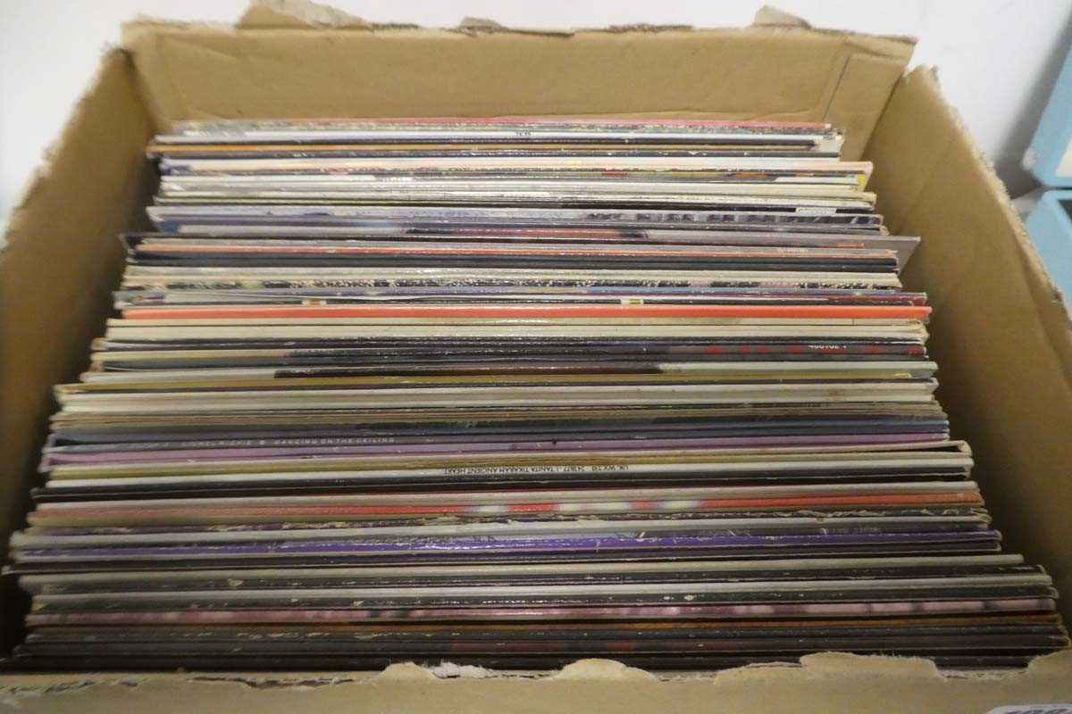 Lot 1084 - Box of vinyl albums incl. Lionel Richie, ABBA,...
