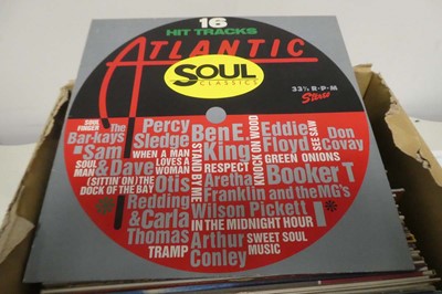 Lot 1091 - Box of vinyl albums incl. The Pasadenas, Maxi...