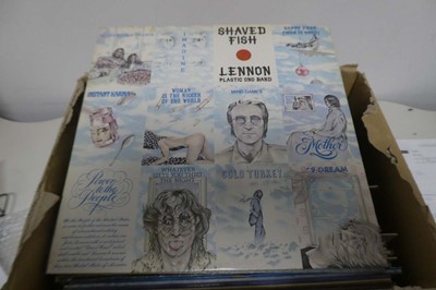 Lot 1091 - Box of vinyl albums incl. The Pasadenas, Maxi...