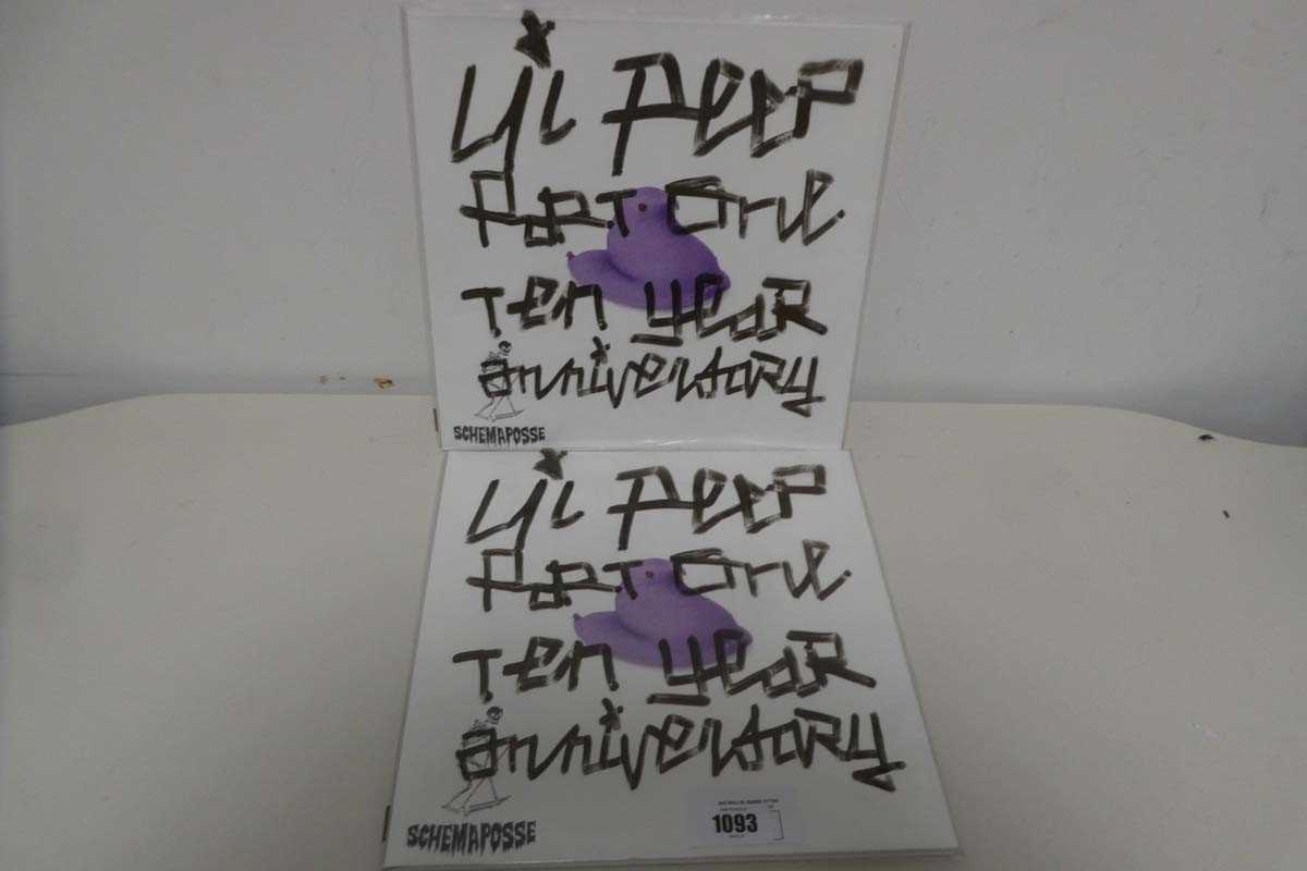 Lot 1093 - 2 copies of Lil Peep Part 1 10th Anniversary...