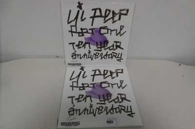 Lot 1093 - 2 copies of Lil Peep Part 1 10th Anniversary...