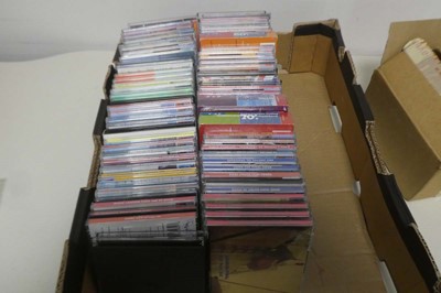 Lot 1095 - Box containing music CDs from Pirate Radio...
