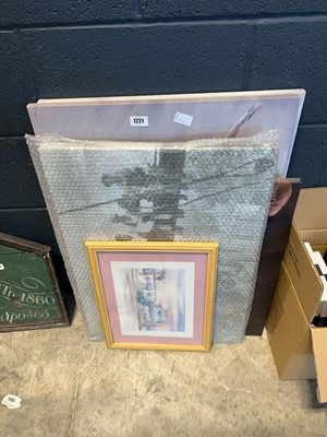 Lot 1221 - Collection of prints incl. 1 framed print of...